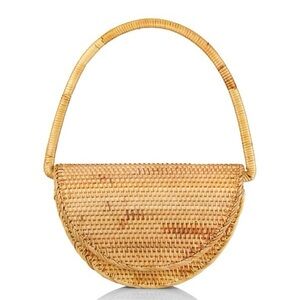 CULT GAIA Ryka Rattan Handbag Top Handle